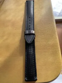 カーボンラバーベルト 黒　Dバックル