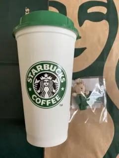 リユーザブルカップ30YEARS473ml＋ホールキャップベアリスタサイレン