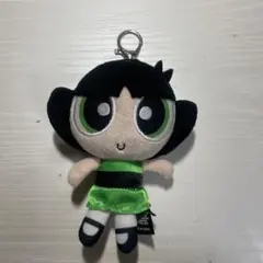 パワーパフガールズ バターカップ ぬいぐるみキーホルダー