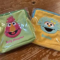 セサミストリート　ガチャガチャ　ロジータ　テリーモンスター　セット