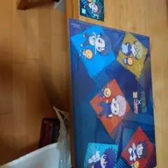 キャラクタークリアファイル A4サイズ セットとシール