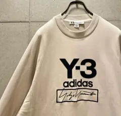 【完売品】Y-3 ヨウジヤマモト ロゴ オーバーサイズ スウェット トレーナー