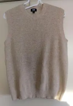 UNIQLO ユニクロ ウォッシャブル クルーネック ベスト S 445582