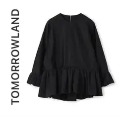 美品 24ss ルミエールモールスキンラッフルチュチュ トゥモローランド 