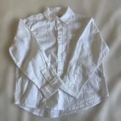 H&M 長袖シャツ 116cm ホワイト