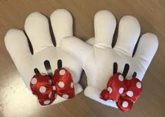 ディズニー　ミニー　手袋　両手