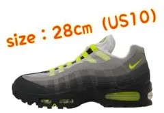 28 ナイキ エアマックス95 ビッグバブル ネオンイエロー AIR MAX