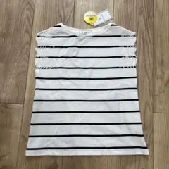 ROPÉ PICNIC ストライプ ノースリーブ Tシャツ