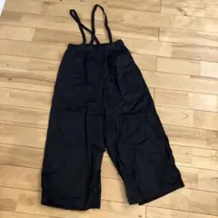 Seraph セラフ　黒のオーバーオール 140サイズ