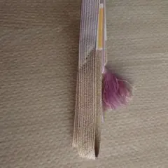 帯締め 薄ピンク色と金