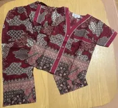 Kusuma バティック柄 セットアップ キッズ