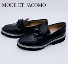 モードエジャコモ MODE ET JACOMO チェーンローファー　23のサムネイル