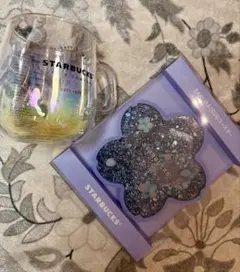 STARBUCKS サクラ コースターとマグカップセット 新品