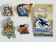 ⑦WDWアトラクションピンバッジ