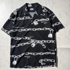 【美品】ショット　HAWAIIAN SHIRT CHAIN　オープンカラー　XLのサムネイル