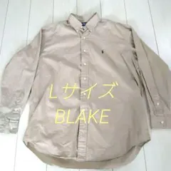 Ralph Lauren Blake Lサイズ 長袖シャツ ベージュアイボリー