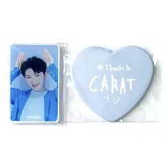 SVT カプセブ　ウジ　マグネット　缶バッジ　缶バッチ　ハート　カプセルトイ