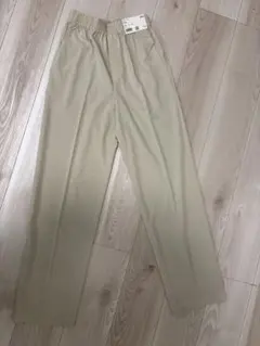 【新品未使用】UNIQLO ワイドストレートパンツ XS ナチュラル