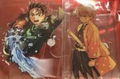 鬼滅の刃　キービジュアルアクリルスタンド　炭治郎、善逸