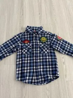 BABY DOLL チェック柄シャツ 90