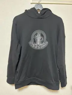 MONCLER フード付きパーカー ブラック