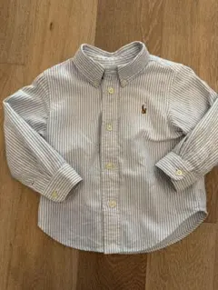 ラルフローレン80cmストライプシャツ