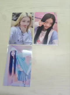 illit イロハ トレカ Super real me 3枚セット まとめ売り