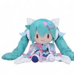 初音ミク マジカルミライ10th 2022 ふわぷち ぬいぐるみ(L) - メルカリ