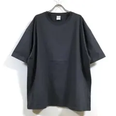 新品 ボックスシルエット Tシャツ 半袖 無地 メンズ スミ XL