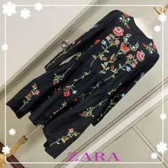 超美品ZARAの大人可愛いチュニック ワンピース❣️