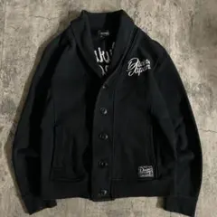 平成 00's グランジ y2k お兄系 刺繍デザイン スウェット カーディガン