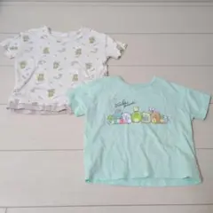 女の子　Tシャツ 100cm 3枚セット　すみっコぐらし　くま サンリオ