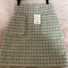 ツイードスカート　deicy タグ付きのサムネイル
