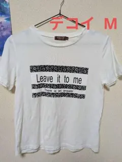 【DECOY】 デコイ★ロゴ Tシャツ★ 白★Mサイズのサムネイル
