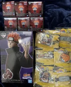 未開封品一番くじナルトC賞ペインちょこのっこ６種ラバコレ６種コンプ他20点セット