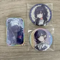 プロセカ　朝日奈まふゆ缶バッジ3個セット