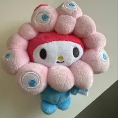 万博　サンリオミャクミャク　マイメロ　キーホルダー　ぬいぐるみ