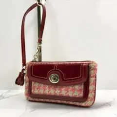 Vintage Coach Accessory Pouch Turn Lock