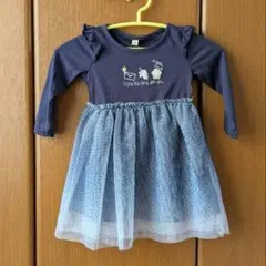 新品　ベビー　ユニコーン　チュールワンピース　90cm