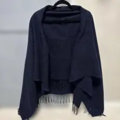 Johnstons of Elginバイカラー ポンチョ リバーシブル Johnstons of Elginバイカラー ポンチョ リバーシブル - メルカリ
