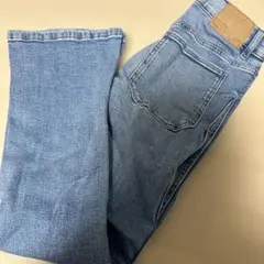 ZARA ライトブルー ストレートレッグデニム 13-14