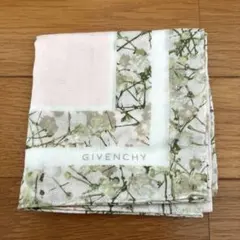 GIVENCHY 花柄 ハンカチ