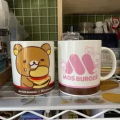 【未使用】MOS BURGER x リラックマ マグカップセット