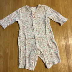 花柄ロンパース 60-70cm