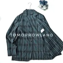 極美品✨TOMORROWLAND シアサッカー 3B段返 テーラードジャケットのサムネイル