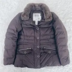 Eddie Bauer ダウン ジャケット700フィル ブラウン S