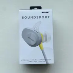 Bose SoundSport ワイヤレスイヤホン グレー・イエロー