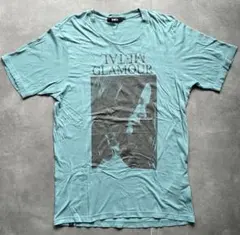 HYSTERIC GLAMOUR girl ガール Tシャツ 水色 Blue