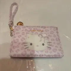 ハローキティ ヒョウ柄コインケース
