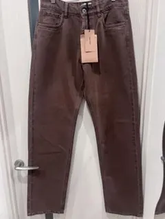 miumiu ミュウミュウ　デニム　パンツ　ブラウンのサムネイル